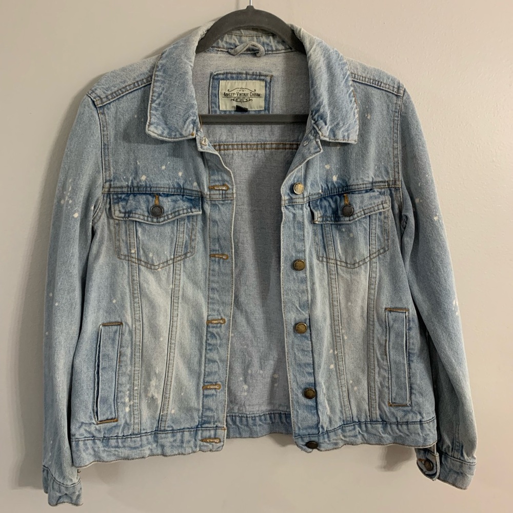 Light Blue Denim Jean Jacket